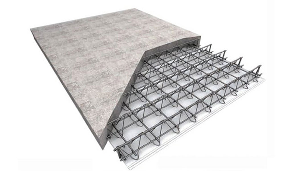 composite floor decking sheet install method