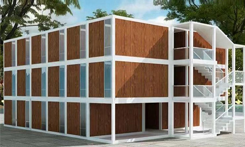 Container house for accommondation