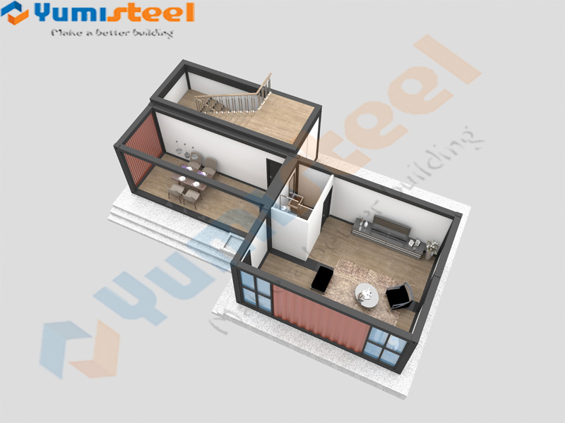 customized shipping container house supplier