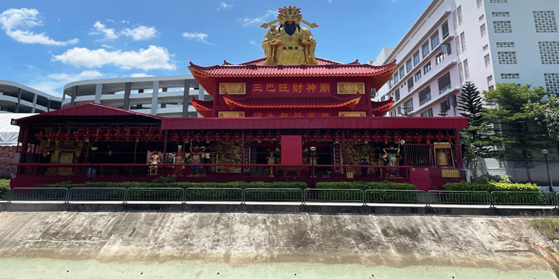 Sembawang temple with ClickLock roof metal panels