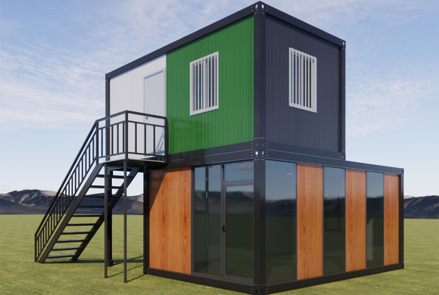 Flat packed Container House 