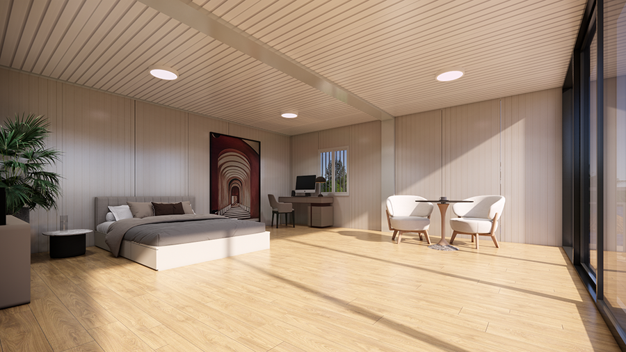 Flat Packed Container House 