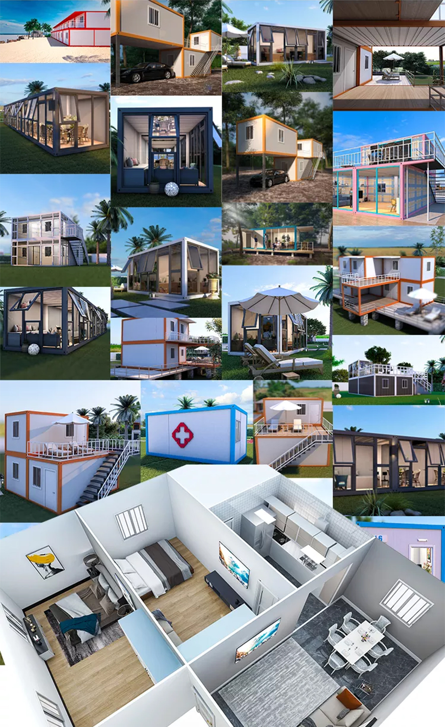 Flat Pack Container House Application