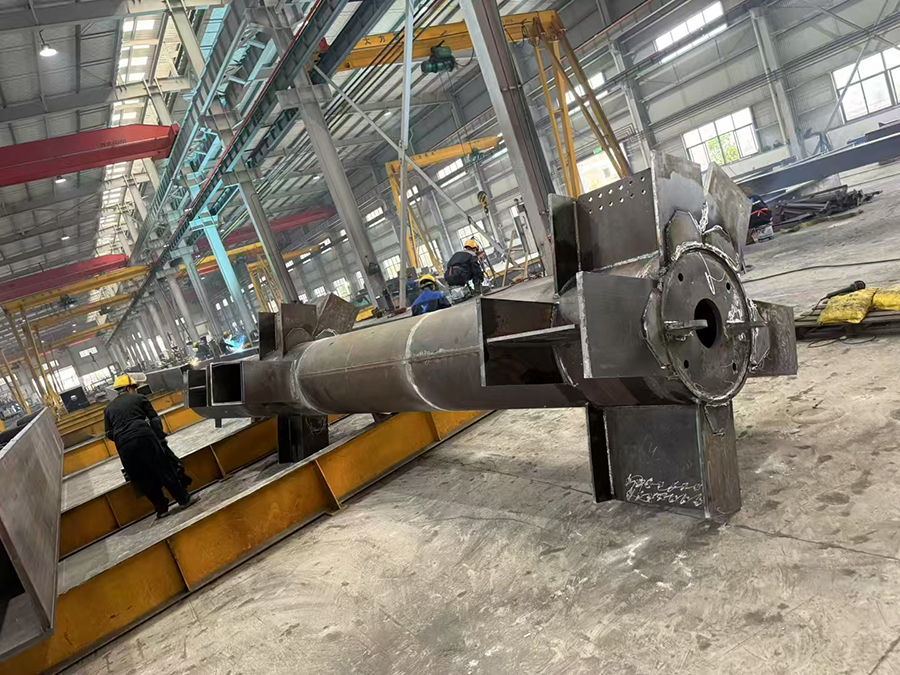 Steel structure column beam
