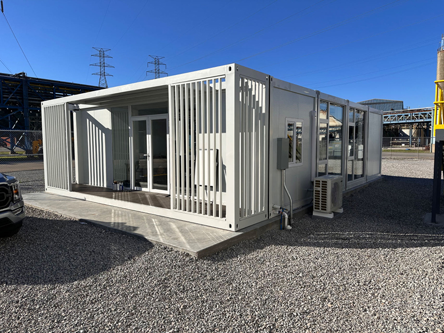 Exterior of the Reception building