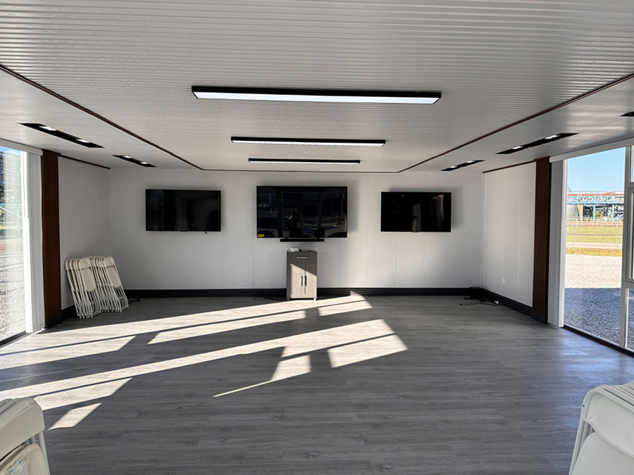 Interior of the Reception building