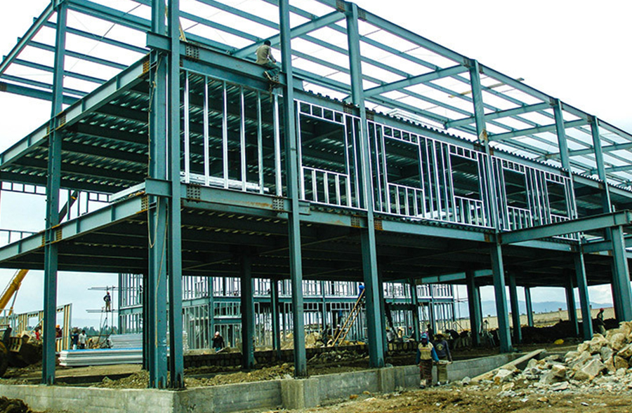 Steel structure building