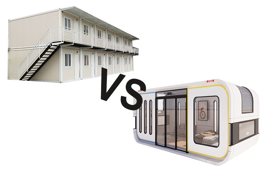 Capsule House vs Container House