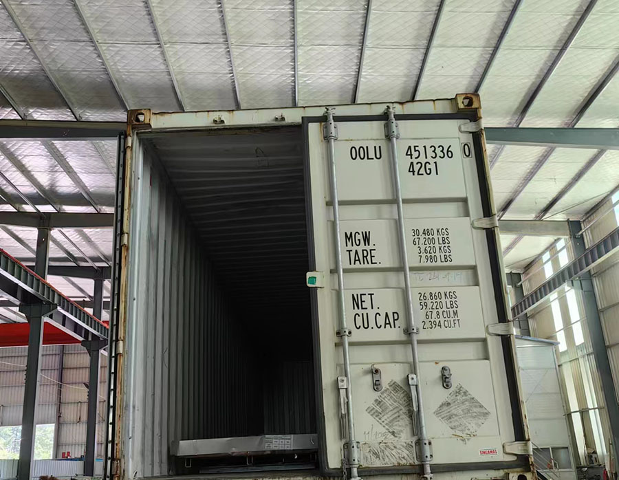 Roof cladding packing