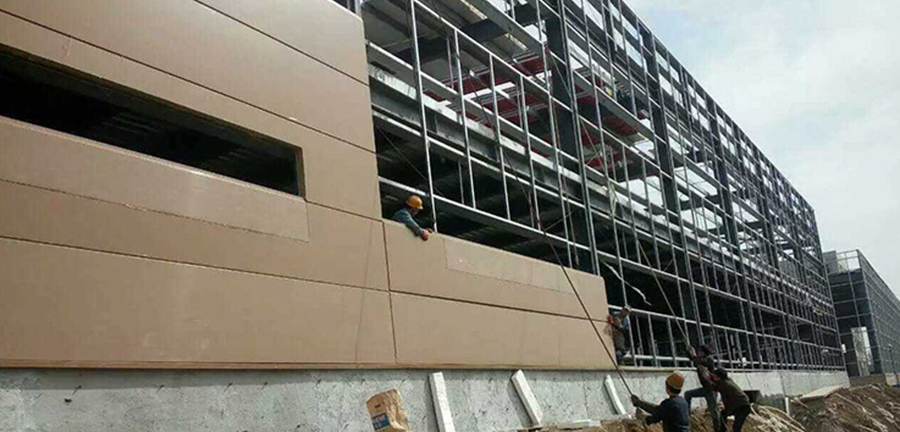 Sandwich panels wall