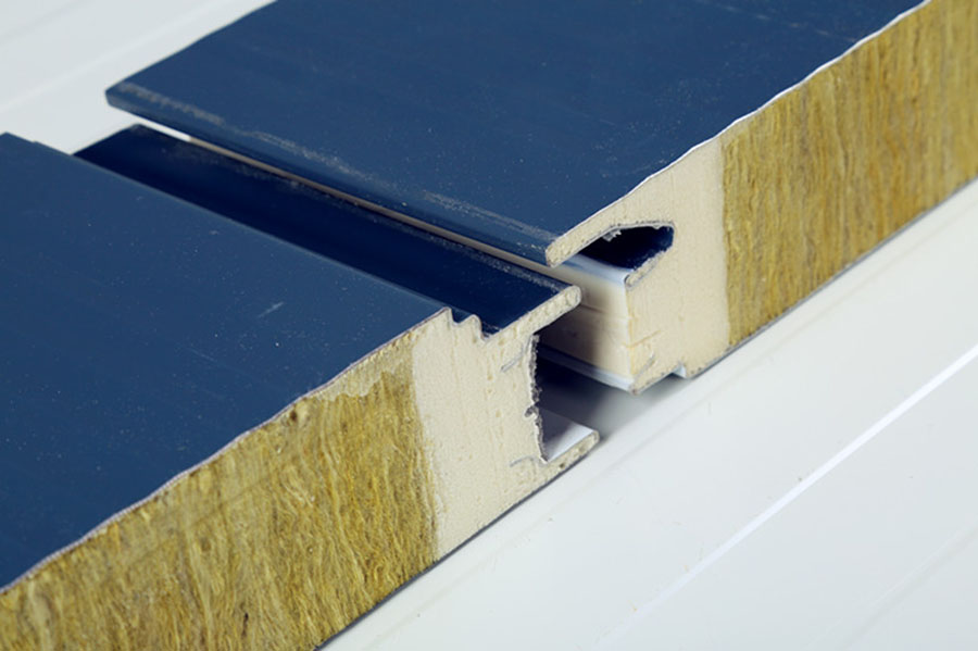 PU Sealing Rockwool Sandwich Panels