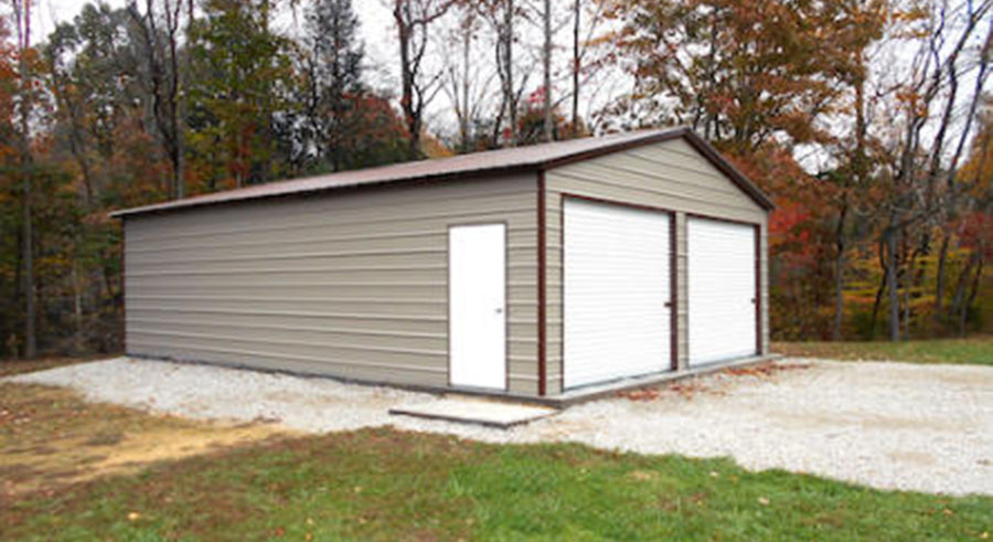 Standard Steel Structure Garage