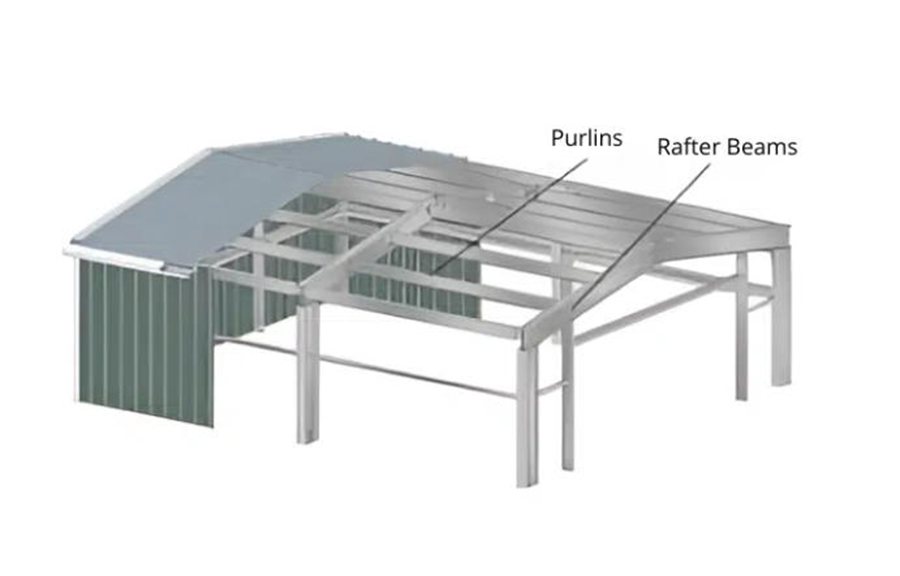 Roof purlins Roof purlins