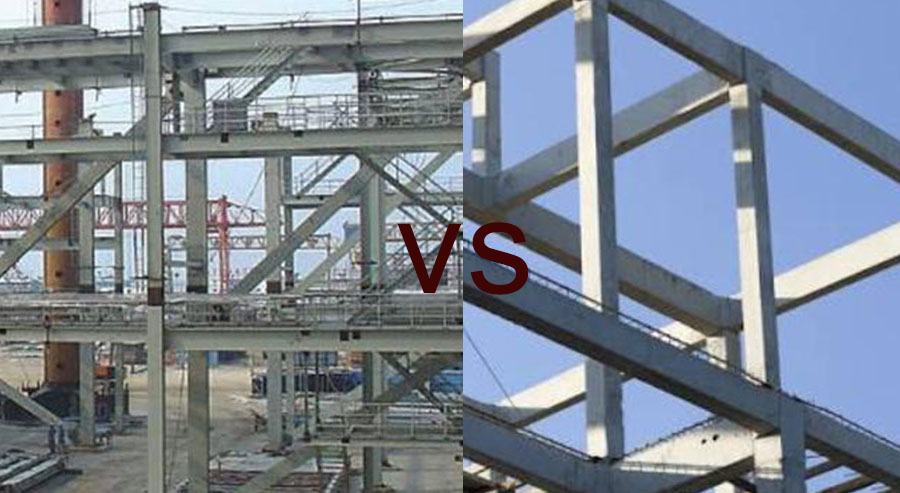 Light Steel Structure VS Concrete Light Steel Structure VS Concrete