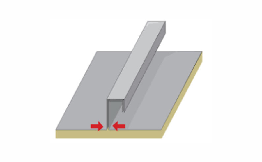 standing seam joint