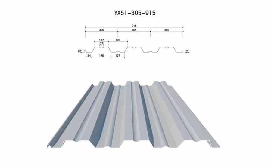  First-generation open-face floor decking