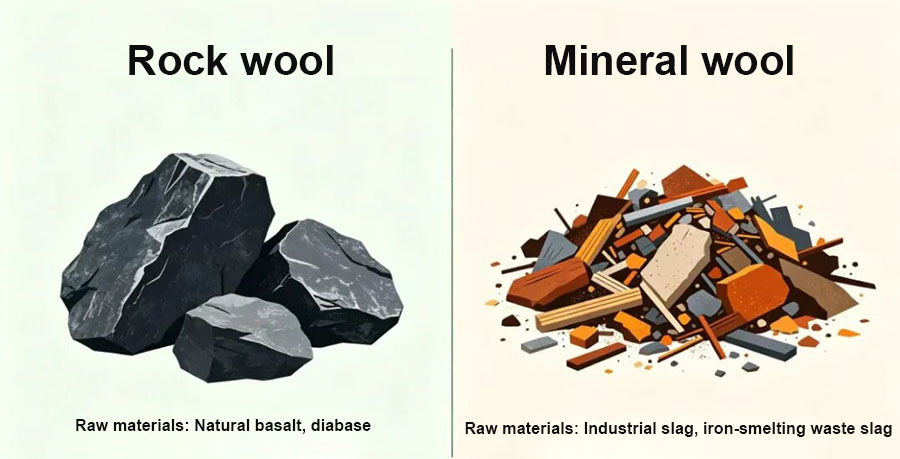 Rock wool VS Mineral wool Rock wool VS Mineral wool