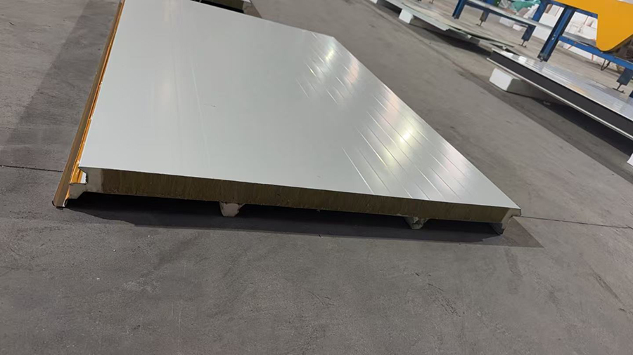 PU-sealed rockwool sandwich panels