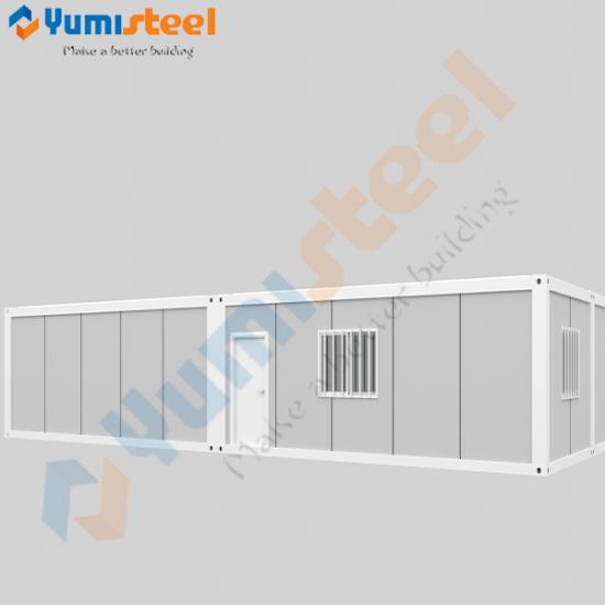 Recyclable metal sheet container house