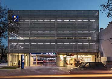 プレハブ鋼構造駐車場建物の設計